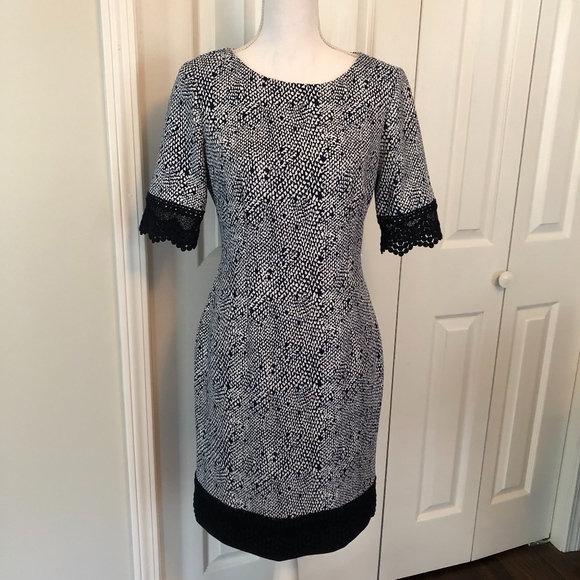 Antonio Melani Lace Detail Dress - Picture 1 of 7